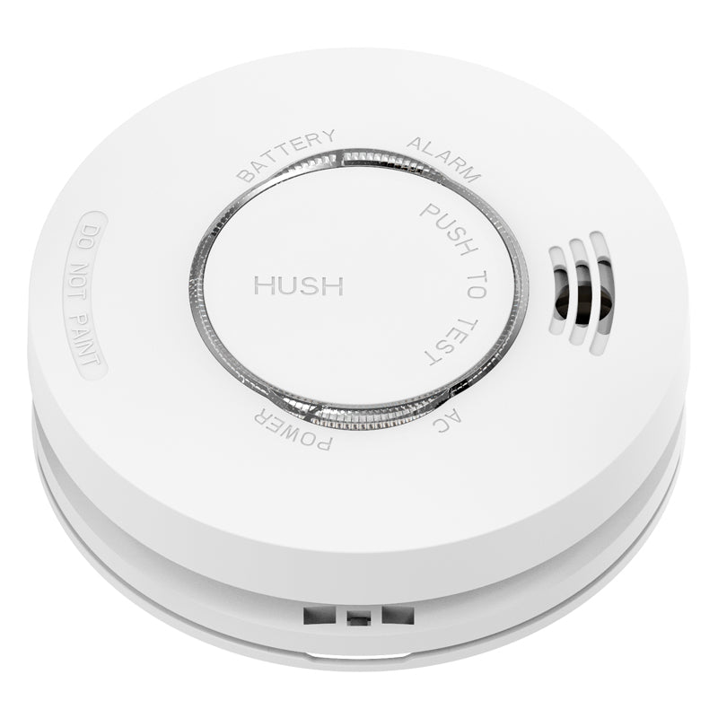 VFS VFS-PA Mains Powered Photoelectric Interconnectable Smoke Alarm w/ 9V Battery Backup