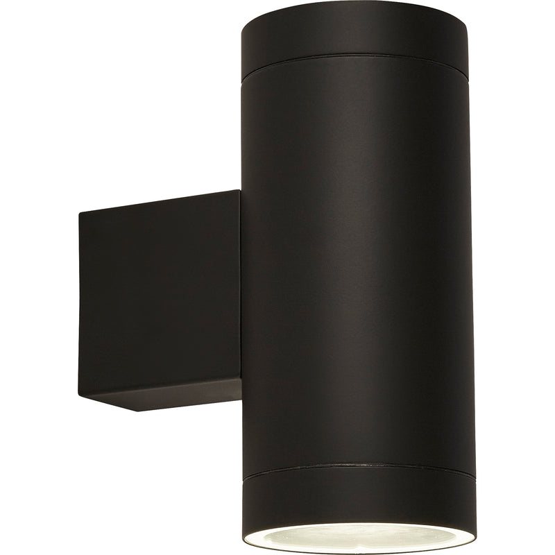 Searchlight 19082BK Rochester Outdoor 2Lt Wall Light - Black Metal & Glass