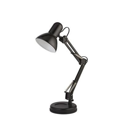 Searchlight 2429BK Desk Table Lamp - Black Metal - Searchlight - Falcon Electrical