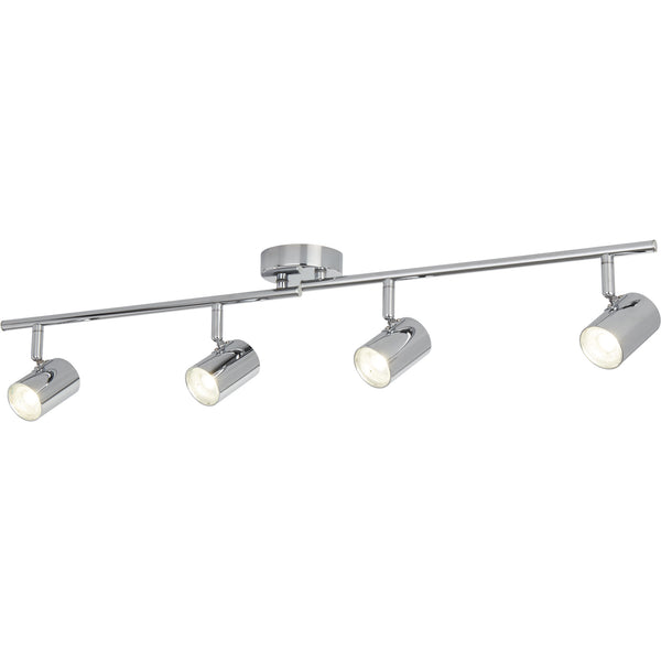 Searchlight 3174CC Rollo 4Lt Split Bar Spotlight  - Chrome Metal