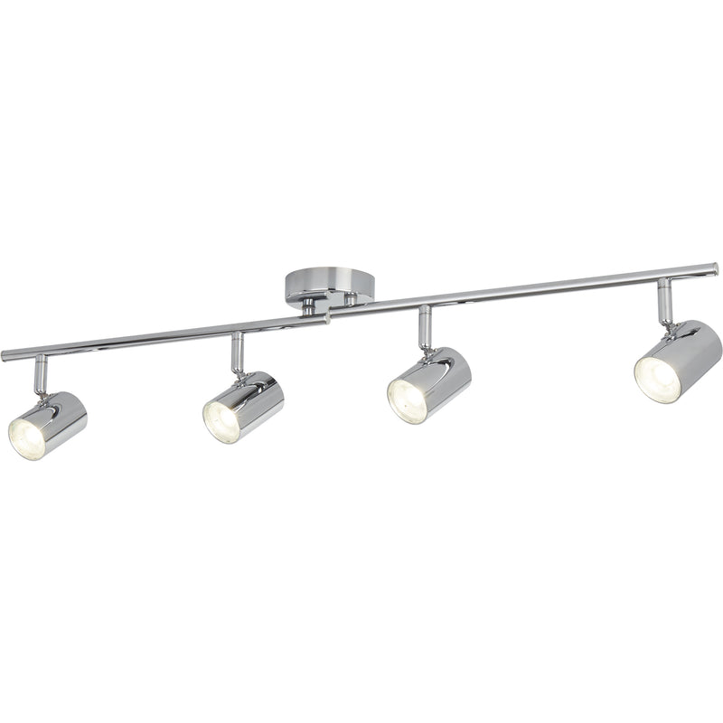 Searchlight 3174CC Rollo 4Lt Split Bar Spotlight  - Chrome Metal