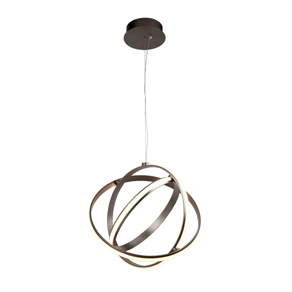 Searchlight 5031-3SN Magic 3Lt LED Ceiling Pendant - Satin Nickel