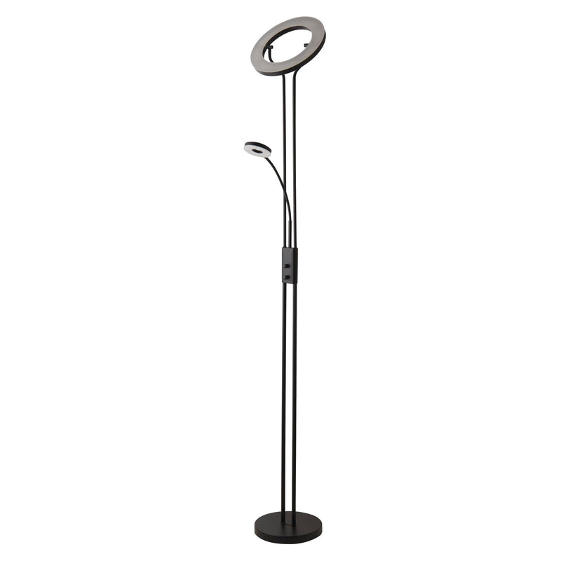 Searchlight 55601BK Mother & Child Floor Lamp - Matt Black Metal - Searchlight - Falcon Electrical UK