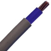 1M of 6181Y25.0mm Flexible (Flexi) Meter Tails Double Insulated Cable - Blue - Mixed Supply - Falcon Electrical