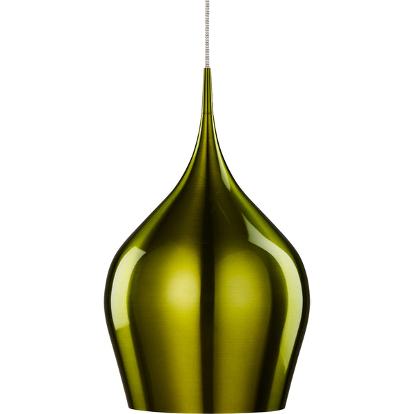 Searchlight 6461-26GR Vibrant Pendant  - Metallic Green Metal