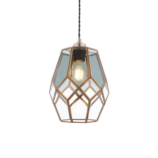 Endon 73296 Ripley 1lt Pendant easyfit - Endon - Falcon Electrical UK