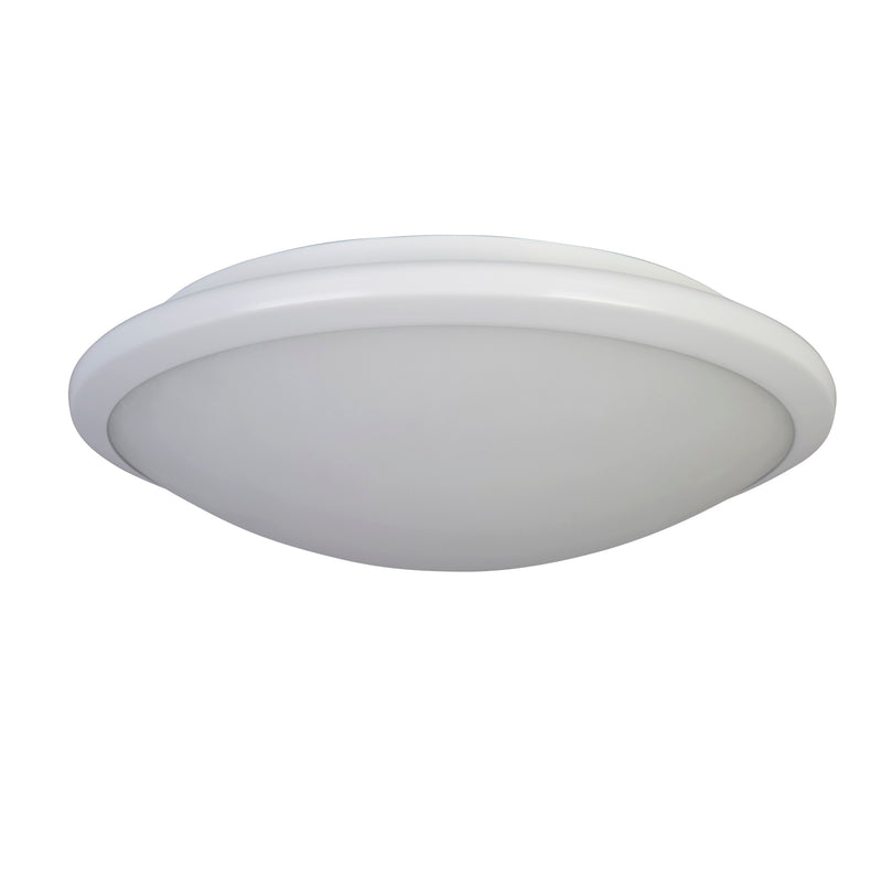 Searchlight 7938-30WH Knutsford Flush - White & Frosted Glass