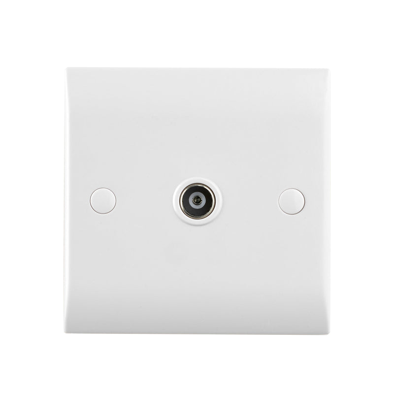 Saxby CE788 Coax TV Socket (Isolated)