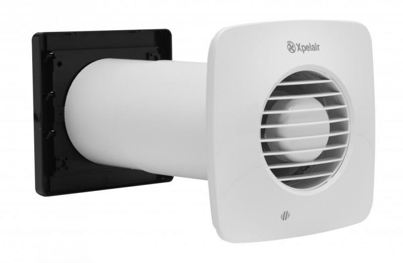 Xpelair Simply Silent DX100HTS Bathroom Extractor Fan (Humidistat and Timer Model) - Xpelair - Falcon Electrical UK