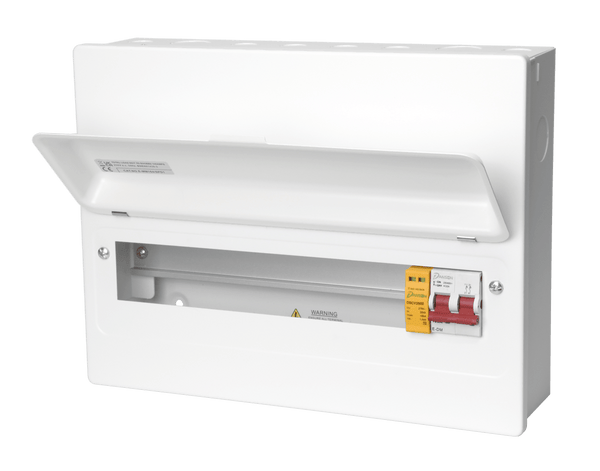 Danson E - MM164 - SPD1 16 module (13 Usable Ways) Consumer Unit 100A Switch Disconnector & SPD - Danson - Falcon Electrical