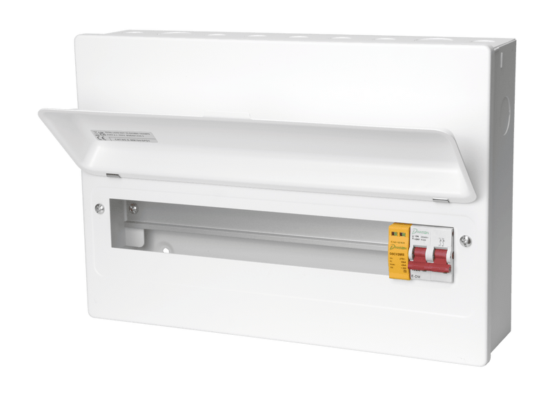 Danson E - MM184 - SPD1 18 Module (15 Usable Ways) Consumer Unit 100A Switch Disconnector & SPD - Danson - Falcon Electrical