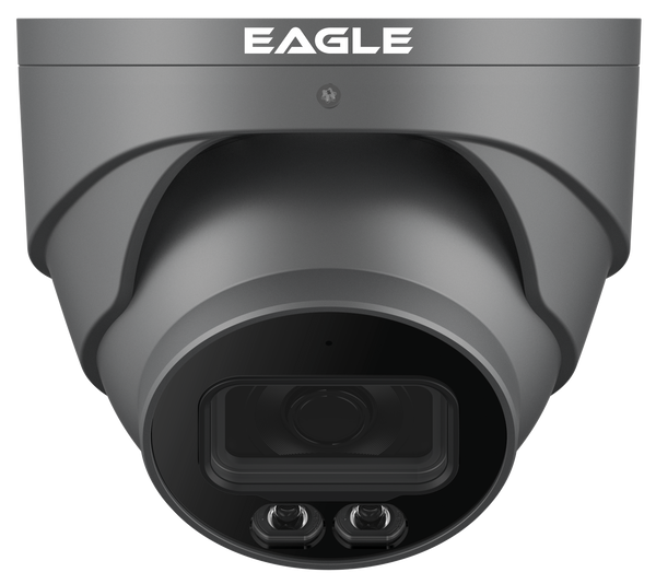 Eagle EAGLE4C - IP - TUR - FG 4MP Full - Colour Fixed Network Turret Camera - QVIS Security - Falcon Electrical