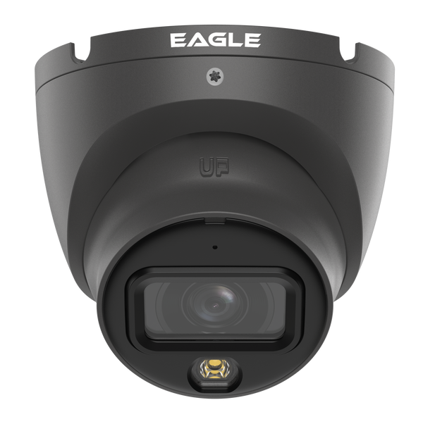 Eagle EAGLE6C-IPC-IL-6-TUR1-FG 6MP Dual-Light Fixed Turret Camera