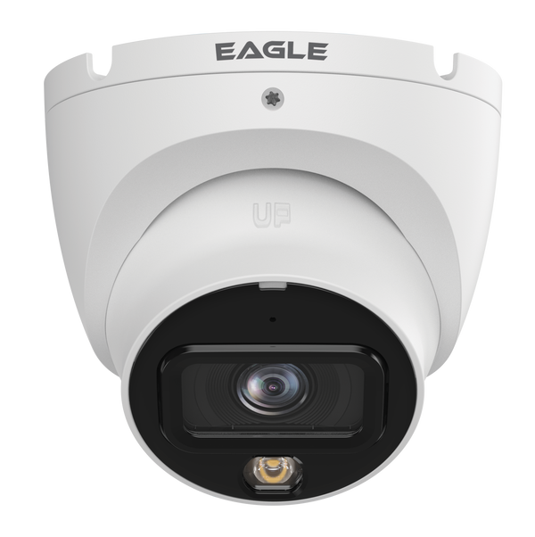 Eagle EAGLE6C - IPC - IL - 6 - TUR1 - FW 6MP Dual - Light Fixed Turret Camera - QVIS Security - Falcon Electrical