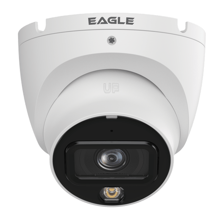 Eagle EAGLE8C - IPC - IL - 8 - TUR1 - FW 4K/8MP Dual - Light Fixed Turret Camera - QVIS Security - Falcon Electrical