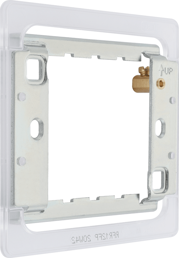 BG RFR12FP 2-Gang Frame for Screwless Flatplate Grid - Falcon Electrical UK - Falcon Electrical UK