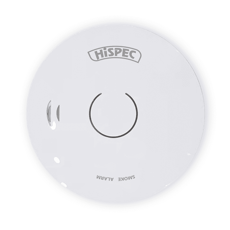 HiSpec HSA/BP - 10 Battery Smoke Detector w/ 10 Yr Lithium Battery - HiSpec - Falcon Electrical