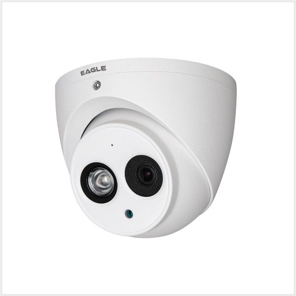 Eagle EAGLE - 50M - 2 - TUR - FW 2MP Fixed Lens HDCVI IR Turret Camera with 50m IR Range - QVIS Security - Falcon Electrical