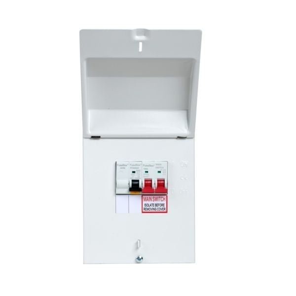 Fusebox EV32RAX EV Charger Distribution Board with 63A Type A RCD + T2 Surge Protection - Fusebox - Falcon Electrical