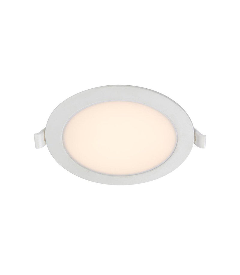 Saxby 98450 StratusDisc IP44 CCT, Quad - Wattage (2W,4W,6W,8W) Recessed Round Panel Light - Saxby - Falcon Electrical