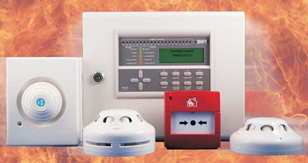 Electro - detectors EDA - Z5008 Zerio Plus 8 Zone Fire Control Panel - Electro - Detectors - Falcon Electrical