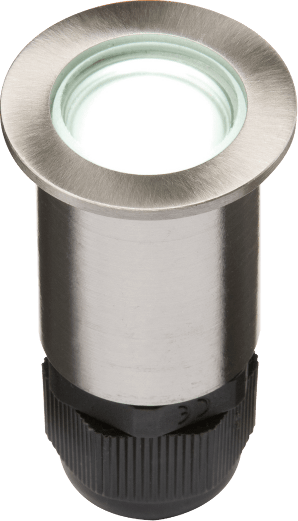 Knightsbridge MLA 4IPW IP67 24V Small Stainless Steel Ground Fitting 4 x White LED - Knightsbridge MLA - Falcon Electrical UK