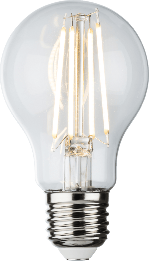 Knightsbridge MLA GLSD8AESC 230V 8W LED ES Clear GLS Filament Lamp 2700K Dimmable - Knightsbridge MLA - Falcon Electrical UK