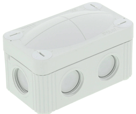 Wiska Combi 206 10109569 Grey Junction Box - Wiska - Falcon Electrical UK