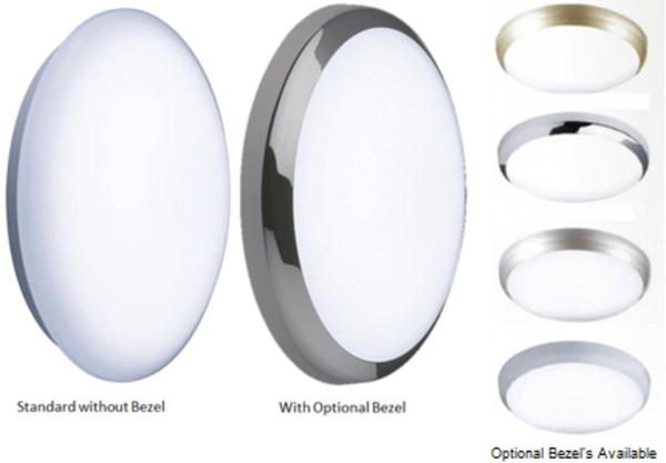 Knightsbridge MLA BF2440 230V IP44 24W BF LED Bulkhead 400mm 1600lm 6000K - Knightsbridge MLA - Falcon Electrical UK