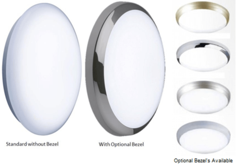 Knightsbridge MLA BF2440 230V IP44 24W BF LED Bulkhead 400mm 1600lm 6000K - Knightsbridge MLA - Falcon Electrical UK