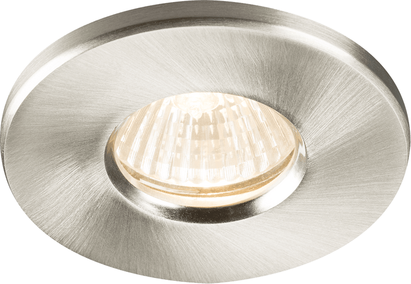 Knightsbridge MLA RDSHCBR IP65 GU10 Recessed Downlight - Brushed Chrome - Knightsbridge MLA - Falcon Electrical UK