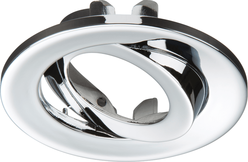 Knightsbridge MLA VFR8TBEZCH Chrome Tilt Bezel for VFR8 LED IP20 Downlights - Knightsbridge MLA - Falcon Electrical UK