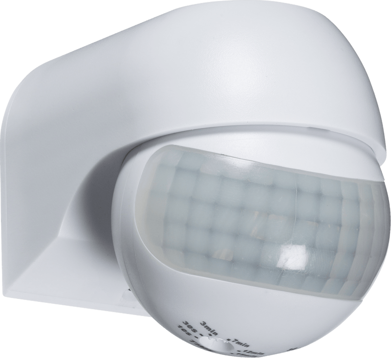 Knightsbridge MLA OS0014 IP44 180Â° Mini PIR Sensor - White - Knightsbridge MLA - Falcon Electrical UK