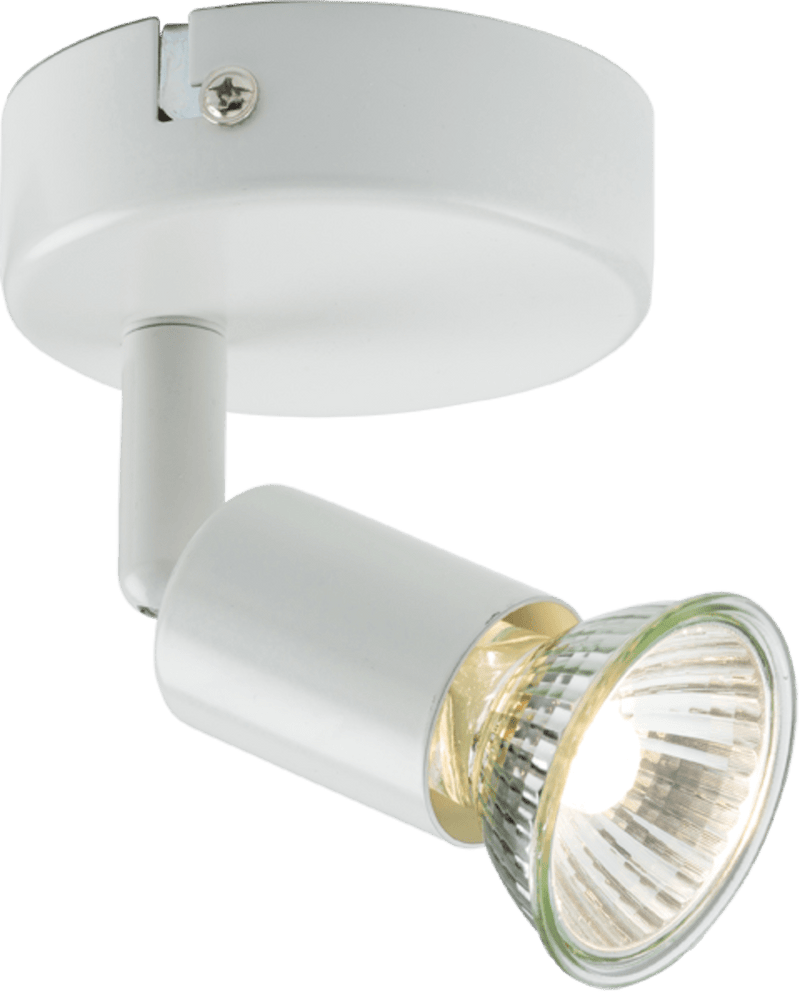 Knightsbridge MLA NSPGU1W 230V GU10 Single Spotlight - White - Knightsbridge MLA - Falcon Electrical UK