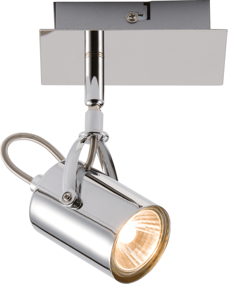 Knightsbridge MLA NSP1C 230V GU10 Single Chrome Spotlight - Knightsbridge MLA - Falcon Electrical UK