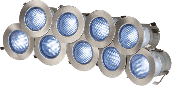 Knightsbridge MLA KIT16B IP65 230V 10x 0.2w Blue LED Kit - Knightsbridge MLA - Falcon Electrical UK