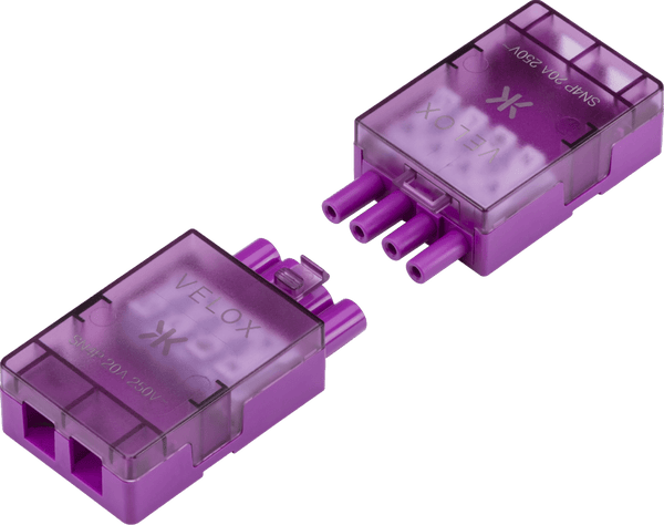 Knightsbridge MLA SN4P VELOX 20A 4-pin lighting connector - Knightsbridge MLA - Falcon Electrical UK