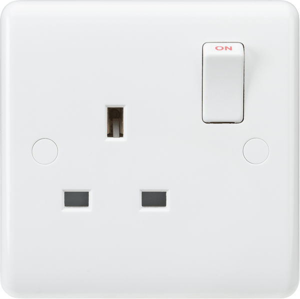 Knightsbridge MLA CU7000 13A 1G DP Switched Socket - ASTA approved - Knightsbridge MLA - Falcon Electrical UK