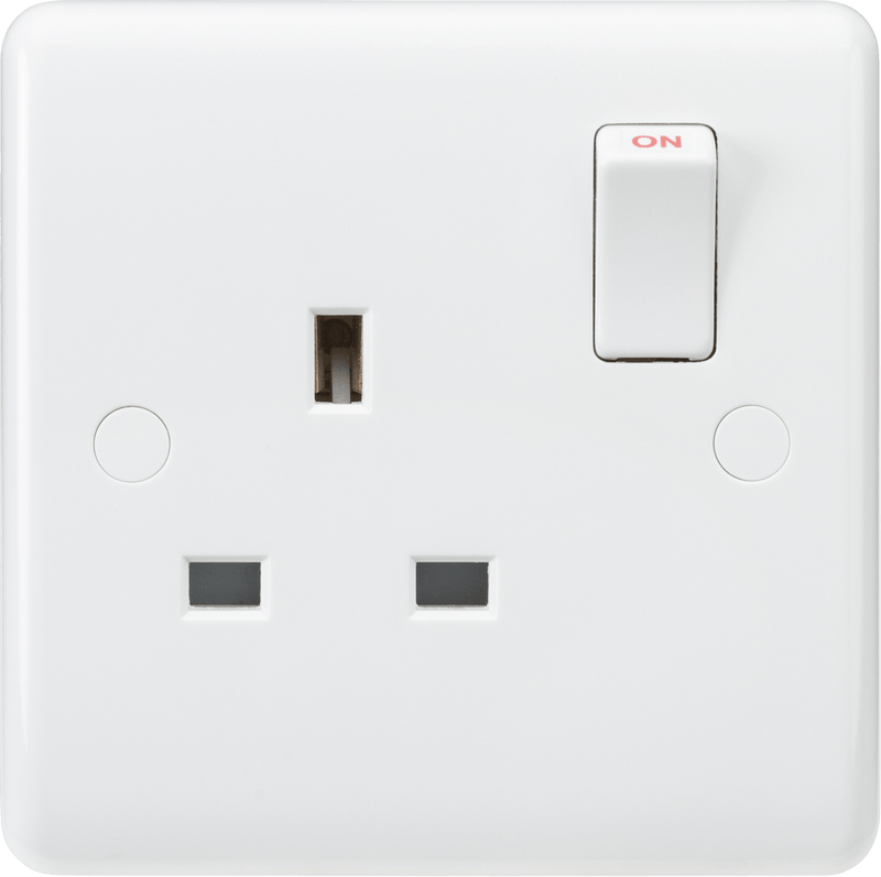 Knightsbridge MLA CU7000 13A 1G DP Switched Socket - ASTA approved - Knightsbridge MLA - Falcon Electrical UK