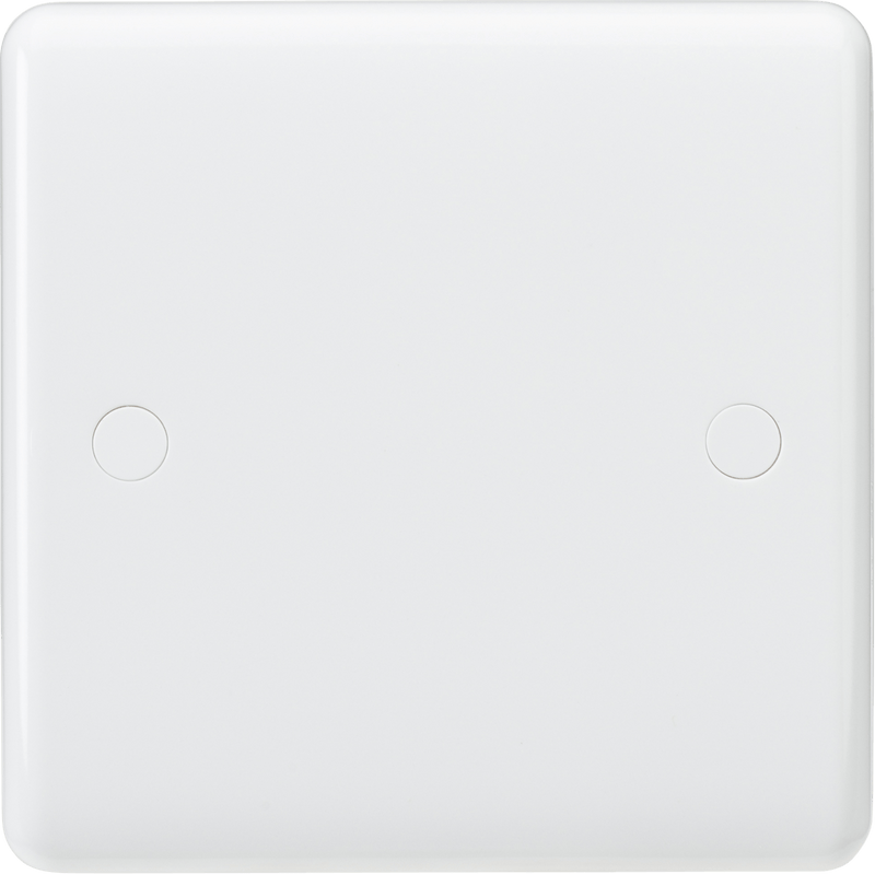 Knightsbridge MLA CU8350 Curved Edge 1G Blanking Plate - Knightsbridge MLA - Falcon Electrical UK