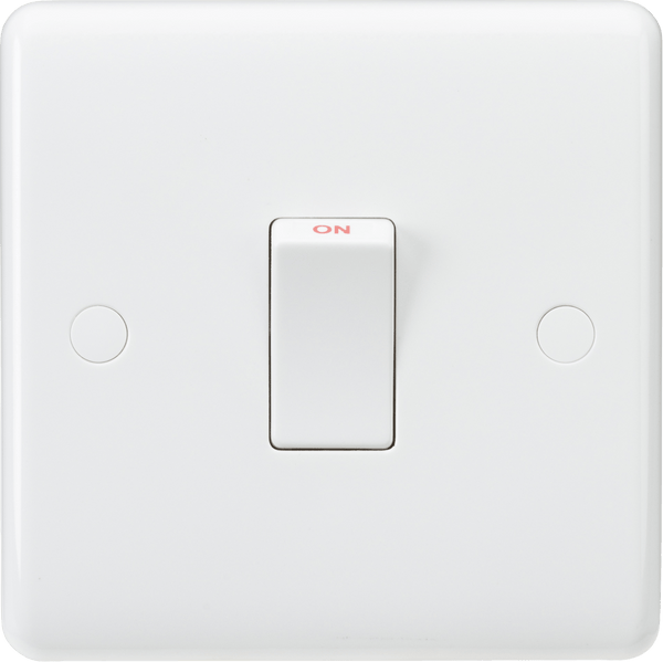 Knightsbridge MLA CU8341 Curved edge 20A DP Switch - Knightsbridge MLA - Falcon Electrical UK