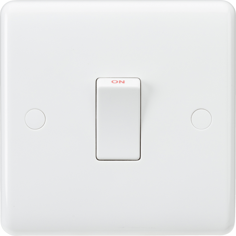 Knightsbridge MLA CU8341 Curved edge 20A DP Switch - Knightsbridge MLA - Falcon Electrical UK