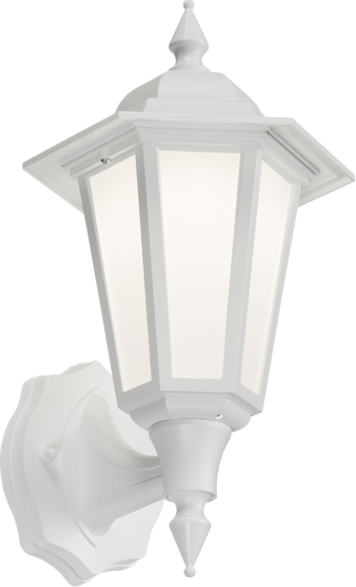 Knightsbridge MLA LANT1W 230V IP54 8W LED Wall Lantern - White - Knightsbridge MLA - Falcon Electrical UK