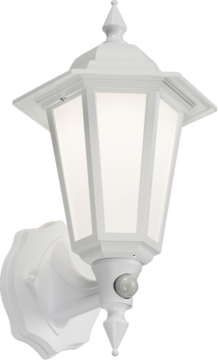 Knightsbridge MLA LANT2W 230V IP54 LED Wall Lantern with PIR - White - Knightsbridge MLA - Falcon Electrical UK