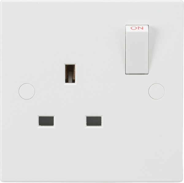 Knightsbridge MLA SN7000 13A 1G DP Switched Socket - ASTA approved - Knightsbridge MLA - Falcon Electrical UK