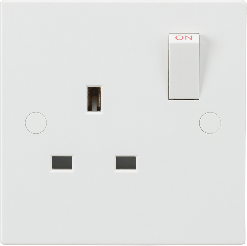 Knightsbridge MLA SN7000 13A 1G DP Switched Socket - ASTA approved - Knightsbridge MLA - Falcon Electrical UK