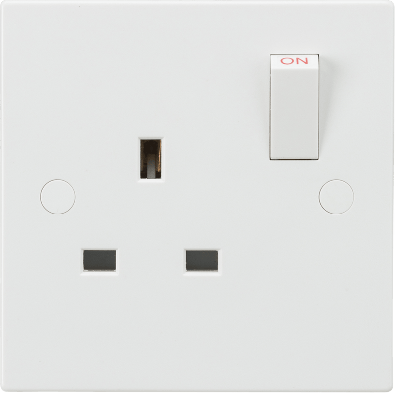 Knightsbridge MLA SN7000S 13A 1G SP Switched Socket - ASTA approved - Knightsbridge MLA - Falcon Electrical UK