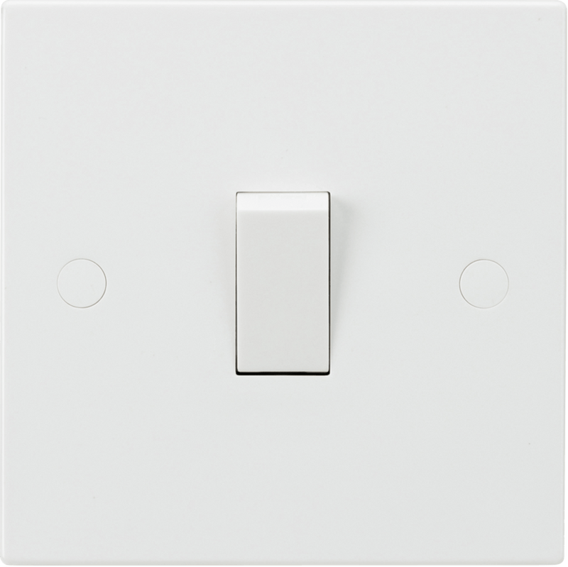 Knightsbridge MLA SN1000 10AX 1G 1 Way Switch - Knightsbridge MLA - Falcon Electrical UK