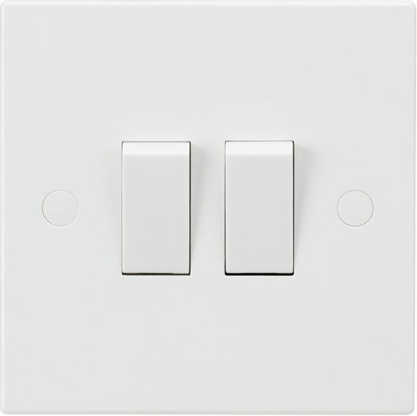 Knightsbridge MLA SN3000 10AX 2G 2-Way Switch - Knightsbridge MLA - Falcon Electrical UK