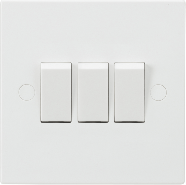 Knightsbridge MLA SN4000 10AX 3G 2-Way Switch - Knightsbridge MLA - Falcon Electrical UK